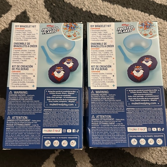 DIY Kellogg’s Bracelet Kit-NEW +2x diy friendship bracelets - Picture 2 of 6